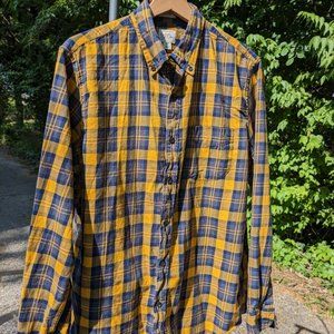 J. Crew Slim Brushed Twill Plaid Shirt